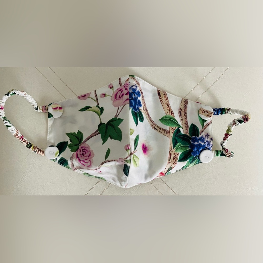 ERDEM PRINTED CLOTH FACE MASKS SET OF 4 - Picture 4 of 6